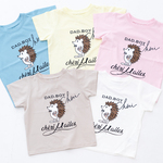 ギフト【BOY】ハリネズミ親子Tシャツ♥おそろいコーデ