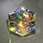 【導きの聖石 アルクトゥルス】　宝石型カットオブジェ(2207C)　（6画 Lサイズ）