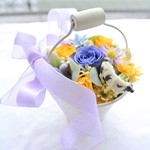バケツの花畑～with cow～　母の日に