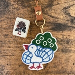 【再販】イーソーの手刺繍ストラップ