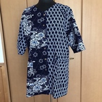 浴衣リメイク＊前開きシャツ