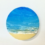 砂浜のキャンバス 原画