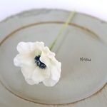 【再販】華やかで可憐な花✿クレイフラワーNO.A2−1（12）