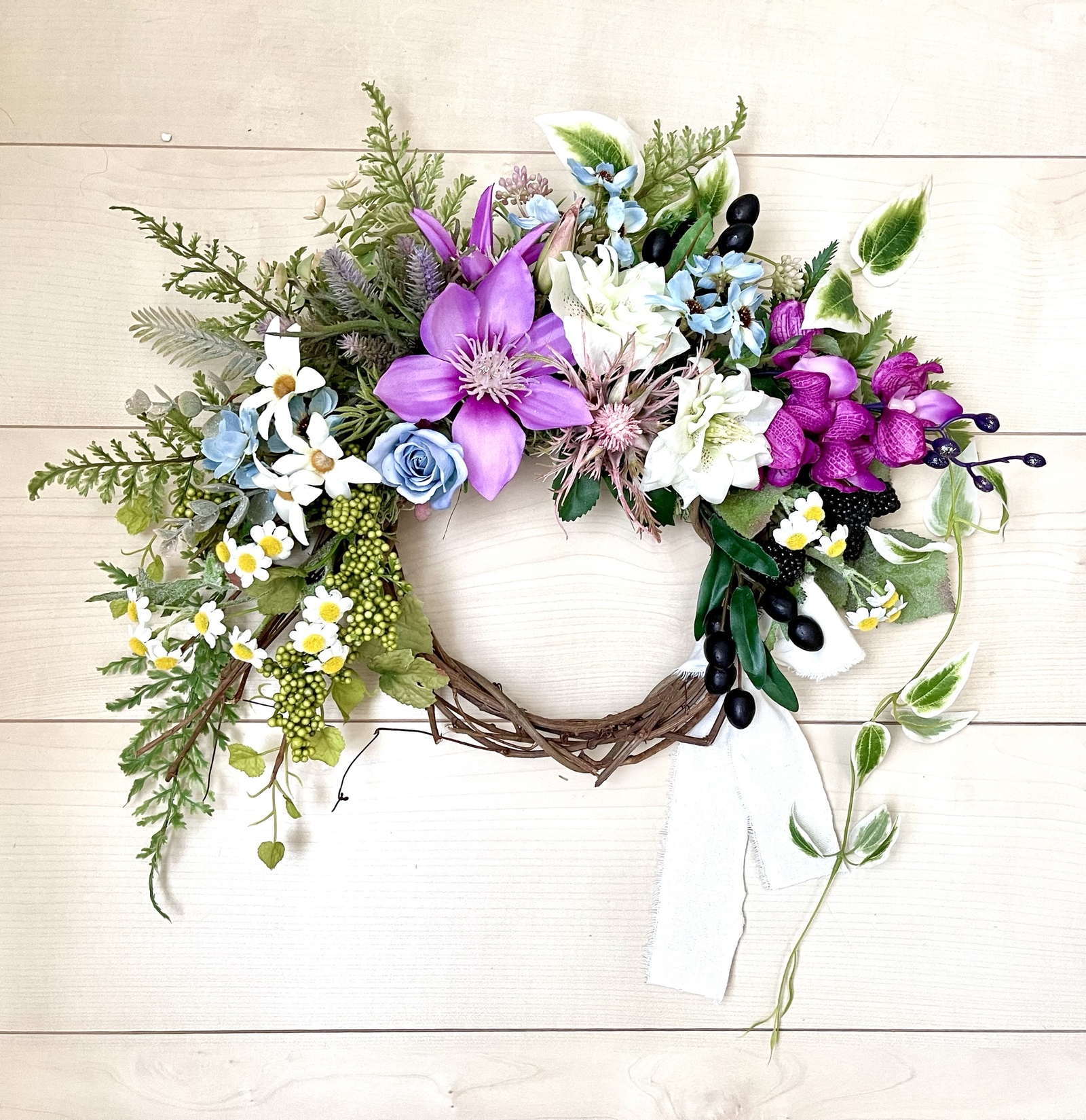 造花リースの人気通販 | minne 国内最大級のハンドメイド・手作り通販 ...