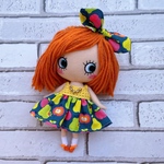 ☆ハンドメイド イルメール マリーちゃんお洋服(りんごイエロー)2点セット☆