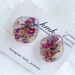 お客様専用ページ《SALE❣》イヤリング　ボタニカル　レジン　レジンアクセサリー　レジンアクセ　レジンイヤリング　ドライフラワーイヤリング　ボタニカルイヤリング　ボタニカルアクセ　