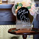 結婚式に使えるウェルカムミラー