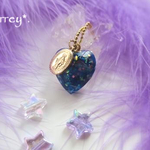 *.魔法のオイル入り♪Maria Blue infinity world♡Ⅱオルゴナイト☆キーホルダー