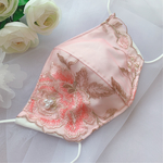 美ライン　 刺繍マスク  抗菌クレンゼ+おまかせ裏地  高級さらし クレンゼガーゼ ミューファン リネン 等