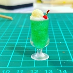 美萌様専用（クリームソーダネックレス