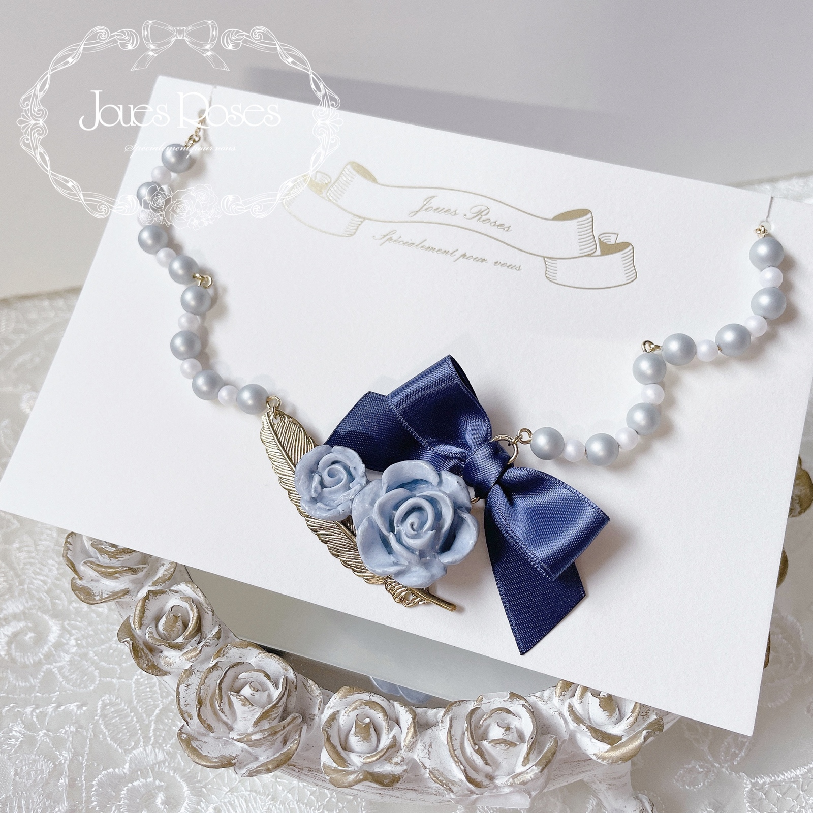 薔薇 - ネックレスの人気通販 | minne 国内最大級のハンドメイド