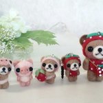 【m様ご予約品】イチゴくまちゃん 　他４点