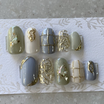 サイズオーダー　ニュアンスネイル　ネイルチップ