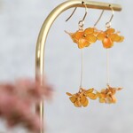 金木犀のピアス(イヤリング)