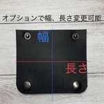 [オプション追加用] (5色展開) 本革　バッグの持ち手　2個　トートバッグをオシャレに