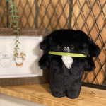 ほっこりわんこ　ペキニーズ　黒