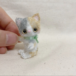 二足歩行　三毛猫ちゃん　モールアート　モールベア 