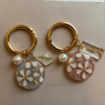 選べるカスタマイズ✿‬フラワーキーホルダー