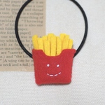 フェルト　フライドポテトのヘアゴム