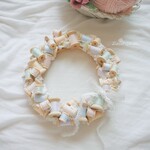 Wreath ***bobbin milky pastel piccolo