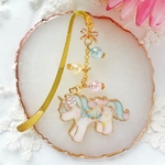 ゆめかわ🦄💕ユニコーンのブックマーカー🔖(しおり)