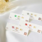 ミニミニフラワーピアス　イヤリング　お花　夏　ミニサイズ