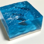 遠浅の海 ハンドウイルカ(次縹)