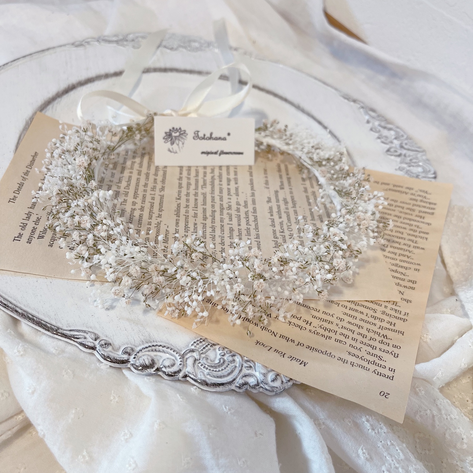 ベビーキッズ花冠、かすみ草花冠 - 3211310'S GALLERY | minne 国内最大級のハンドメイド・手作り通販サイト ベビーキッズ花冠、かすみ草花冠 - 3211310'S GALLERY | minne 国内最大級のハンドメイド・手作り通販サイト