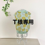 犬服☆接触冷感生地のタンクトップ♪レモンの実