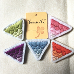 ＊グラデーション▽刺繍ブローチ＊