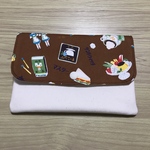 カードケース・お薬手帳入れ☆昔ながらの喫茶店（無地部分生成）