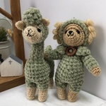 【訳あり】アルパカさんとプードルさんカップル