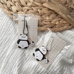 プチギフト🐼ゆるかわ親子パンダのキーホルダー