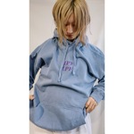 ・ラスト・HPFLPFガーメントダイパーカー XL ブルージーン