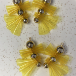 PVC charm 【yellow×gold】