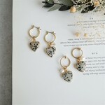 NEW！ 大人可愛い天然石ハート ﾁﾀﾝﾋﾟｱｽ（ｲﾔﾘﾝｸﾞ）＃229