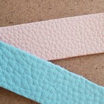 【happy1504様オーダー専用】レザーポーチ大：月【牛革シュリンク】