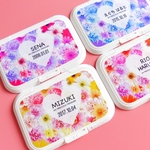 名入り 4color＊une fleur.花とわたしの大切な宝物*おしりふきのふた