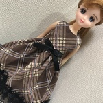 リカちゃん服　ワンピース