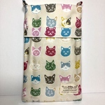 透明ポケット✩.*˚スマホショルダーバッグ ねこ顔柄