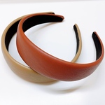 【import】Headband⌇レザー風カチューシャ
