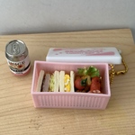 8月6日（土）20時販売開始します。パステルピンク　ミニチュアサンドイッチランチBOX