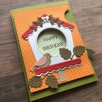 【誕生日カード】Birdhouse