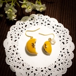 ちぎられあんぱんのピアス/イヤリング/ノンホールピアス