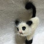 ★送料無料★ハート猫のキーホルダー♡バレンタインに♡