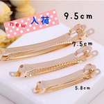 再再入荷☆素材☆バレッタ 10個