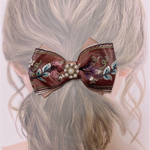 インド刺繍リボン✲*ﾟ バレッタ・ヘアクリップ