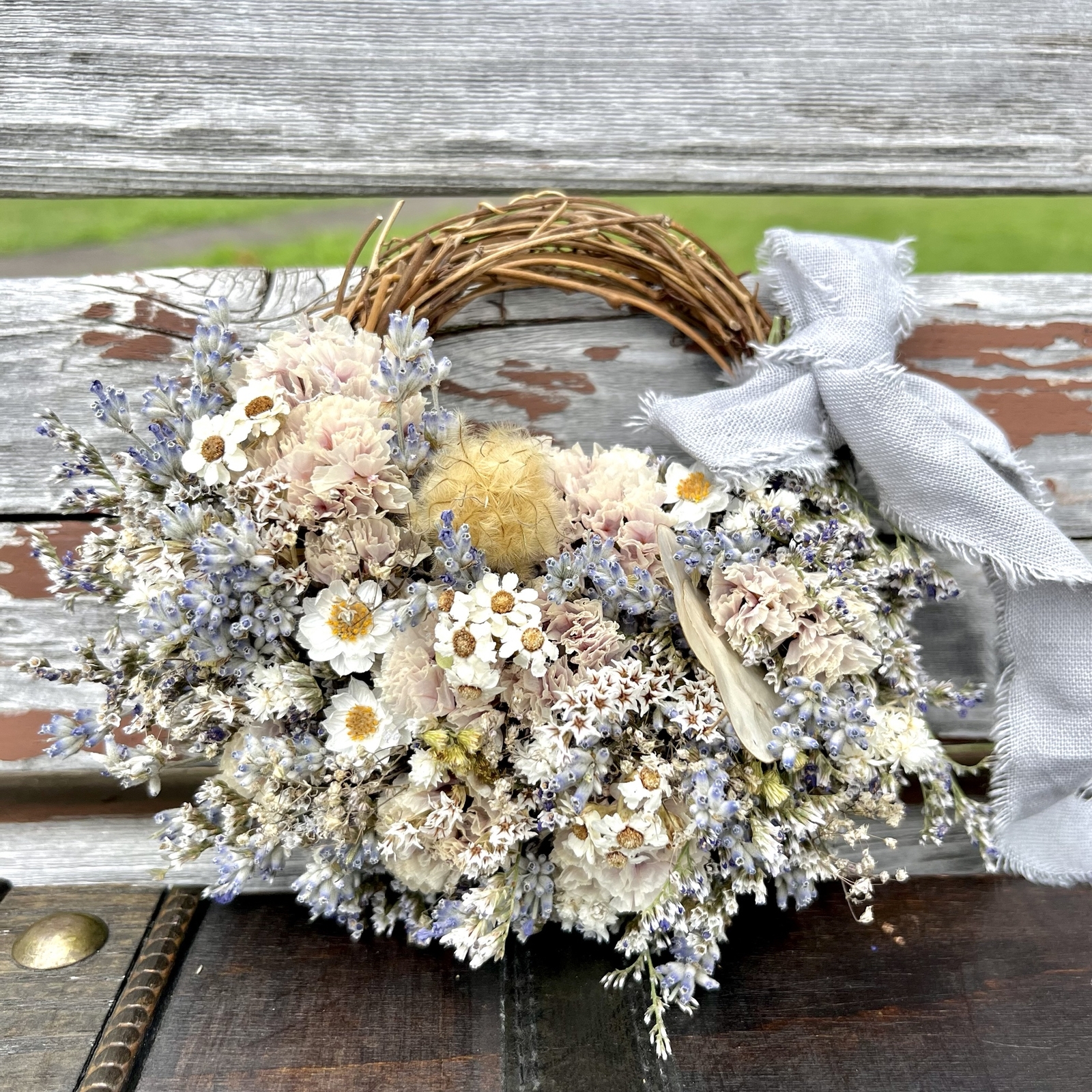 フレンチリース ラベンダー ニュアンススターチス - naturalflowers