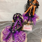 👻2022年🎃 ハロウィンドレス&魔女ハット👻2点セット