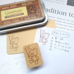 消しゴムはんこ   テディベアのご案内
